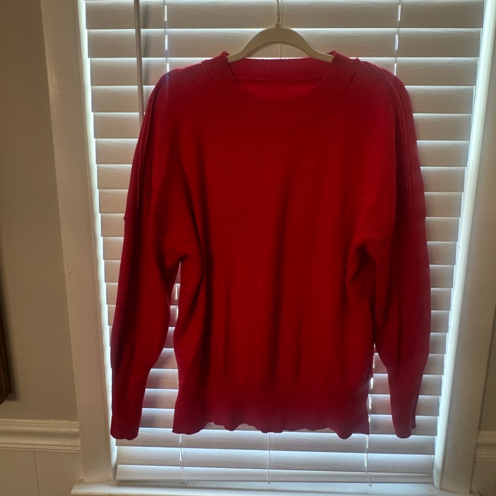 Red Crewneck Sweater